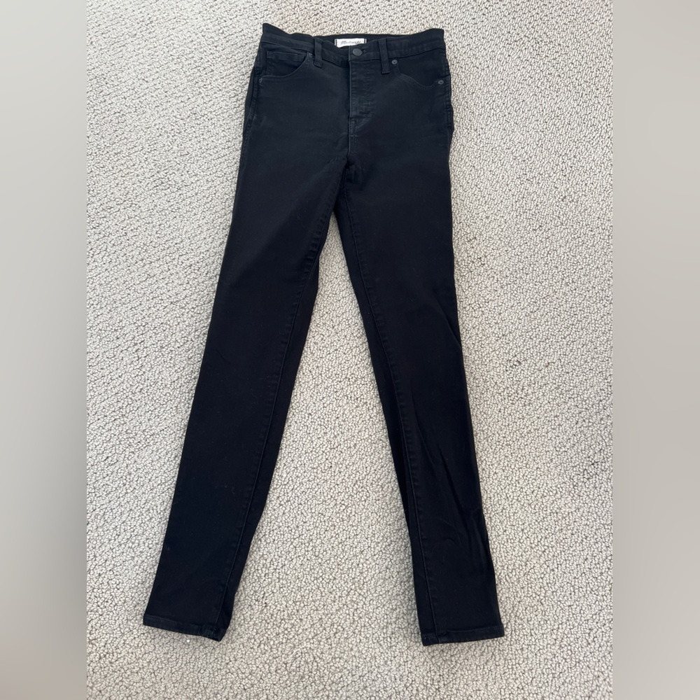 Madewell skinny high rise jeans